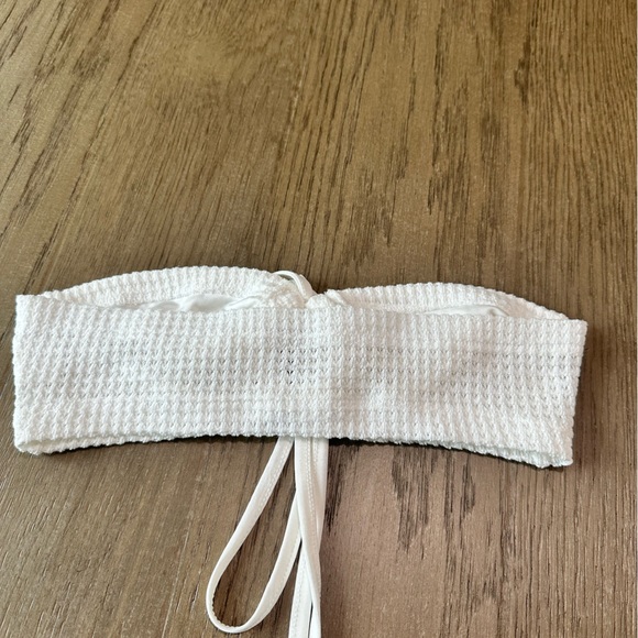 Bundle of 2 SHEIN Black Halter Crop Bra Top and White Tube Bra Top Size Small - Picture 5 of 12